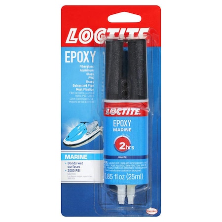 Loctite Epoxy Adhesive, Syringe, 0.85 oz 1919324